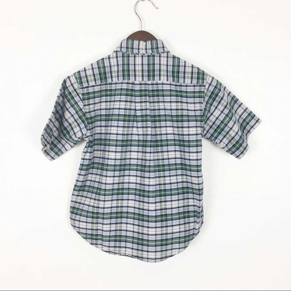Ralph Lauren Jeans Boys Plaid Shirt Size 4